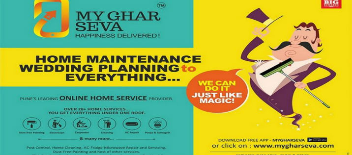 Creative Launch Campaign by Team Saket for My Ghar Seva